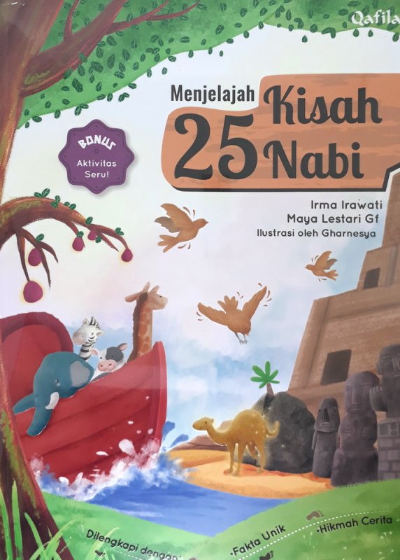 Cover Buku Menjelajah Kisah 25 Nabi
