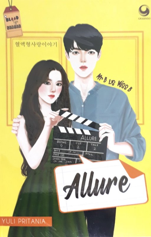 Cover Buku Allure : Mr. B vs Miss. B