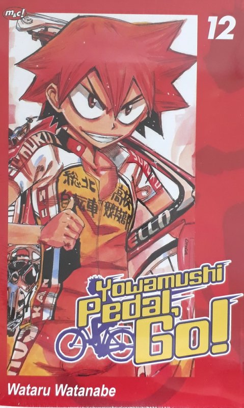 Cover Buku Yowamushi Pedal, Go! 12