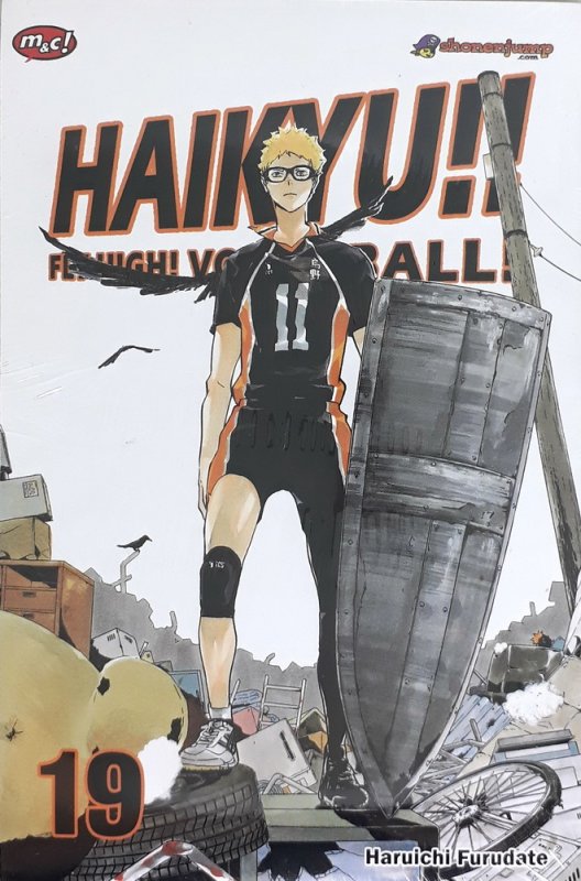 Cover Buku Haikyu!!: Fly High! Volleyball! 19