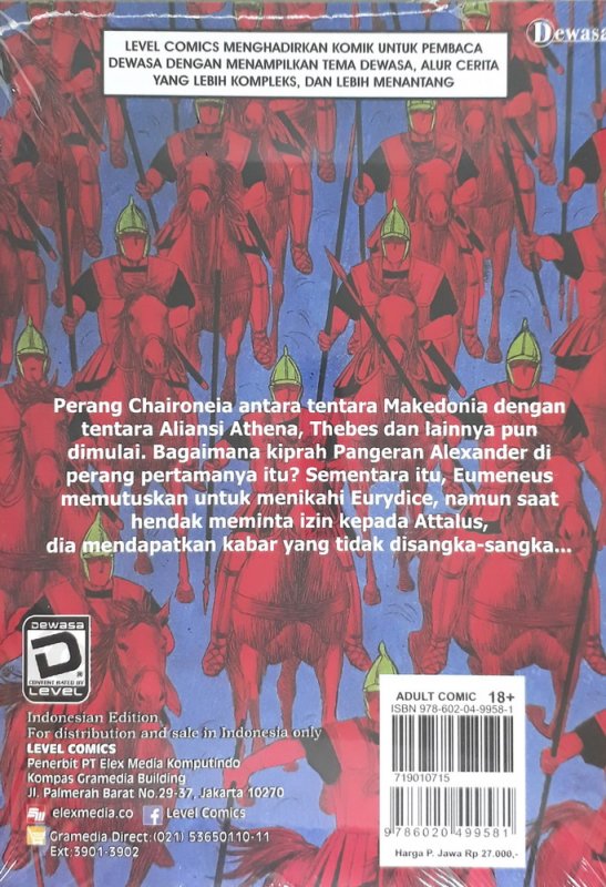 Cover Belakang Buku LC: Historie 10