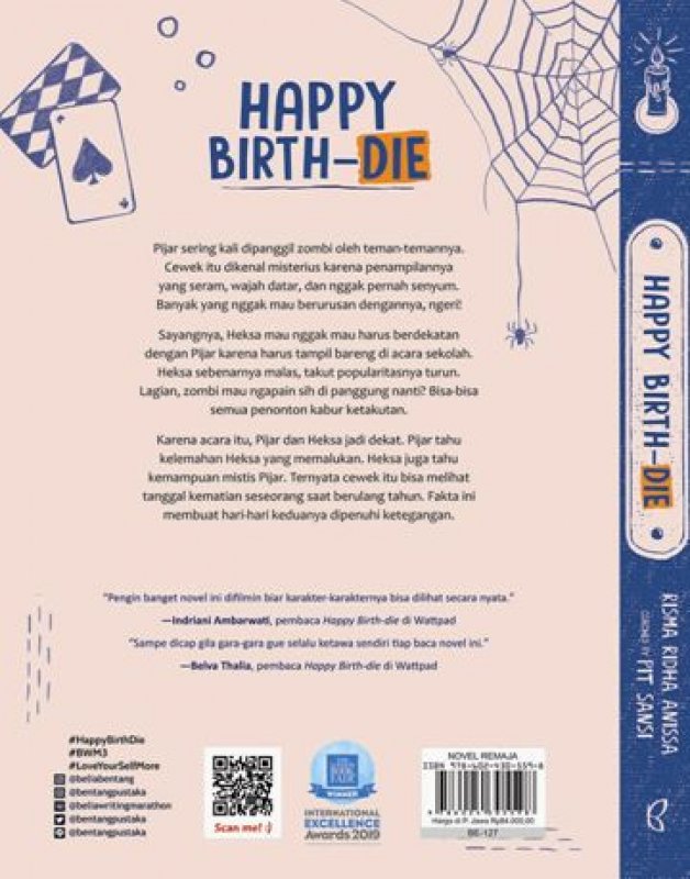 Cover Belakang Buku Happy Birth-die