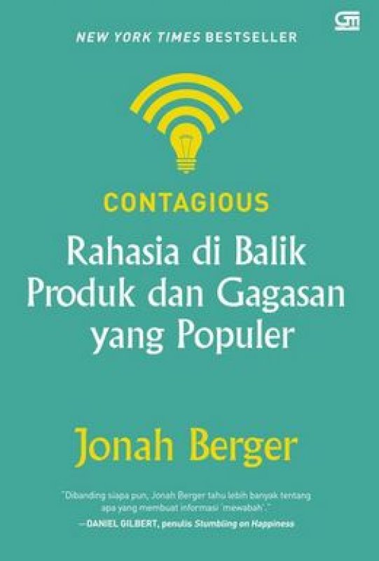 Cover Buku Contagious: Rahasia Di Balik Produk Dan Gagasan Yang Populer