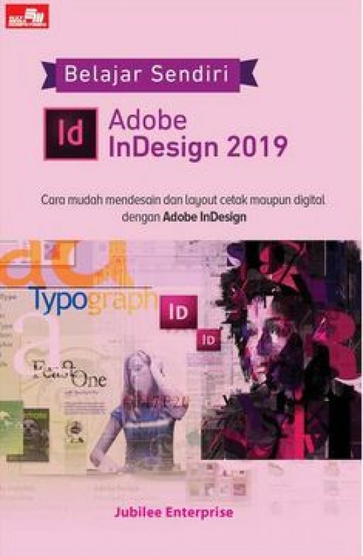 Cover Buku Belajar Sendiri Adobe InDesign 2019