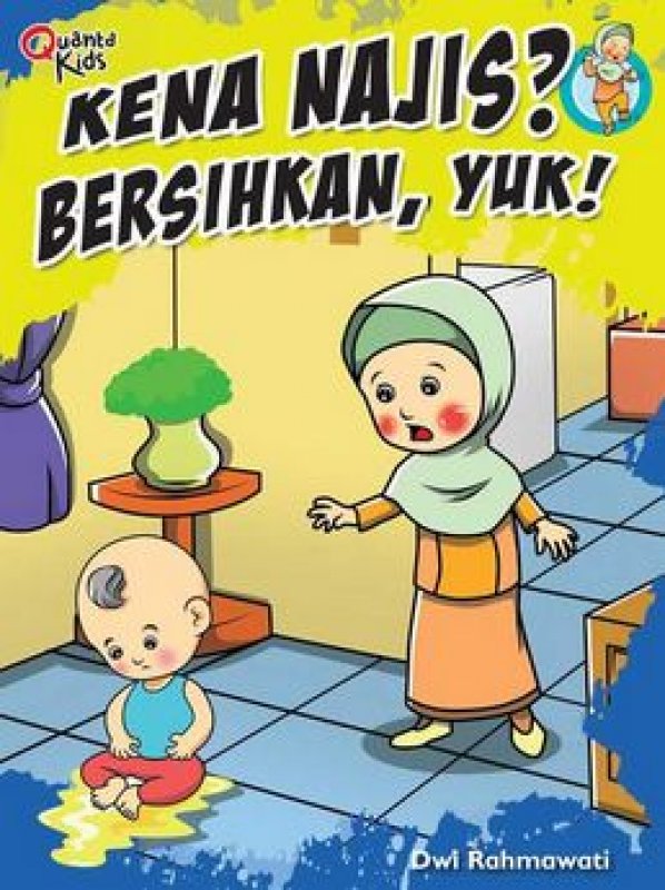 Cover Buku Kena Najis, Bersihkan Yuk!
