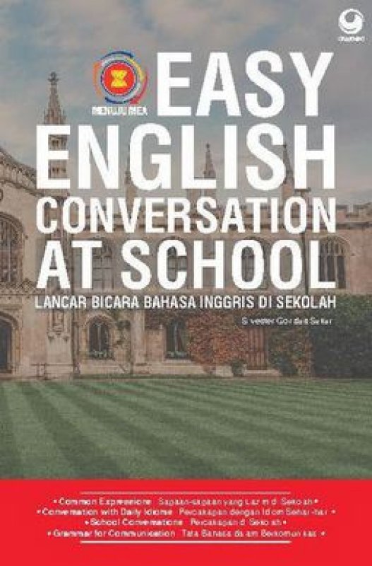 Cover Buku Easy English Coversation At The School