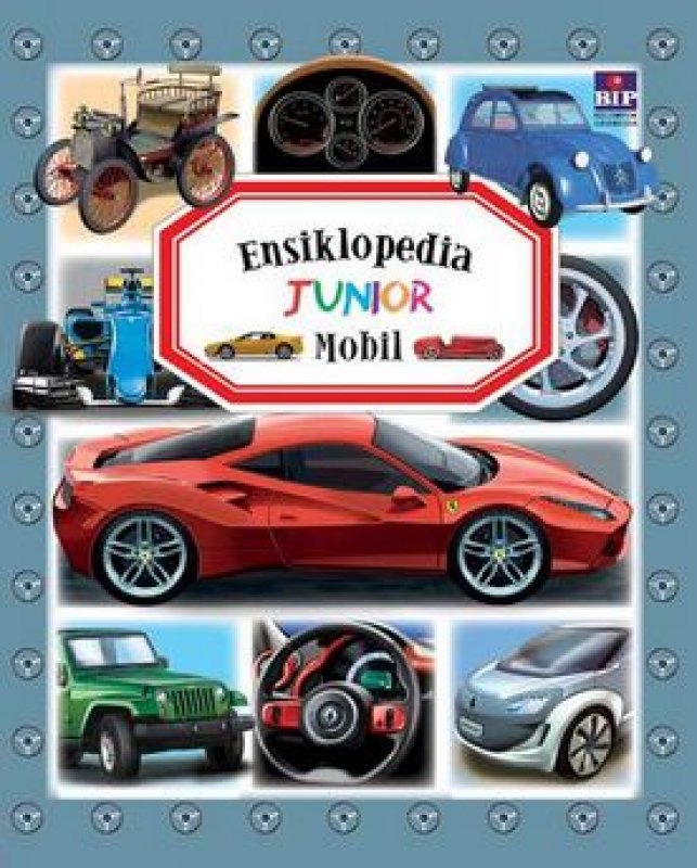 Cover Buku Ensiklopedia Junior : Mobil (Hard Cover)