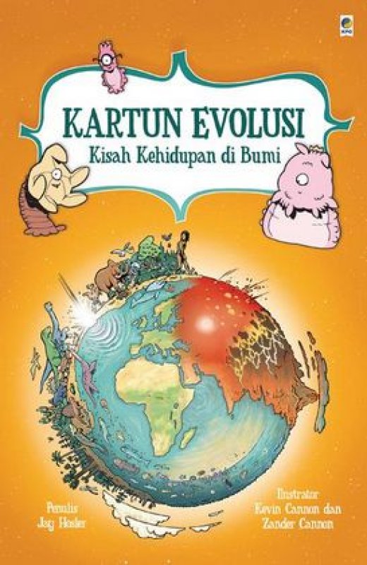Cover Buku Kartun Evolusi