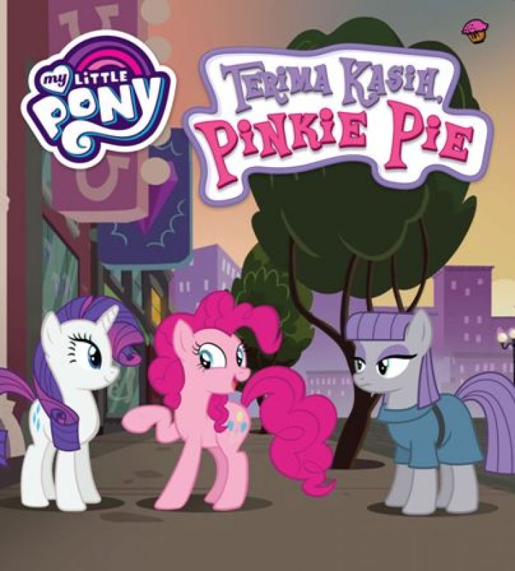 Cover Buku My Little Pony: Terima Kasih, Pinkie Pie