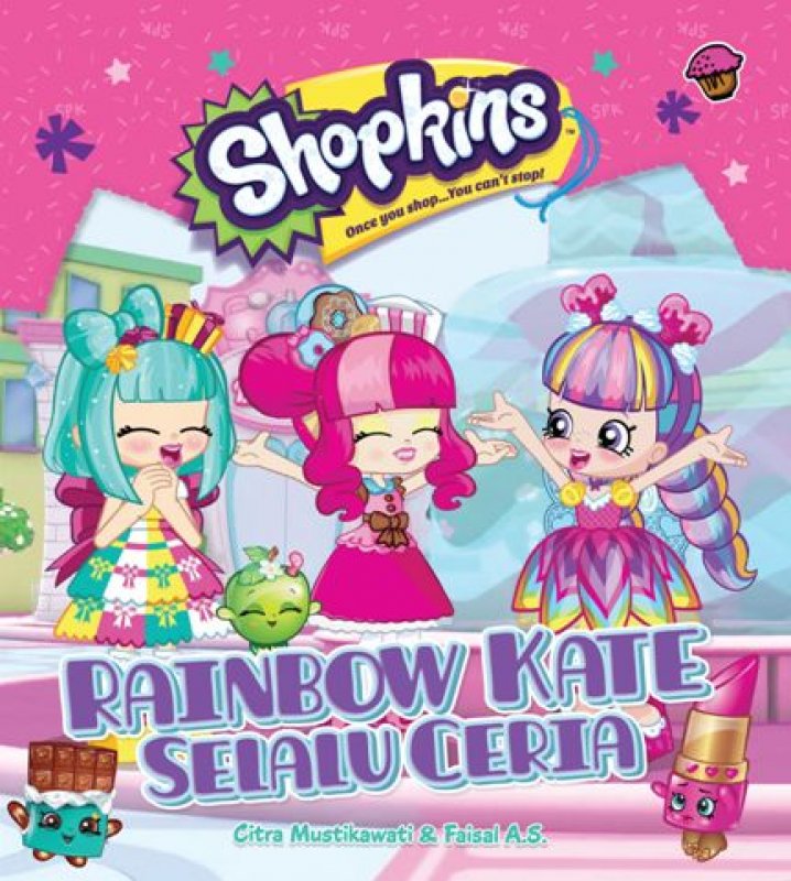 Cover Buku Shopkins Shoppies: Rainbow Kate Selalu Ceria