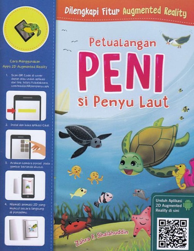 Cover Buku Petualangan PENI si Penyu Laut (PICTURE BOOKS) (Promo Best Book)