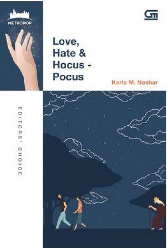 Cover Buku MetroPop Klasik: Love, Hate & Hocus-Pocus (Cover 2019)