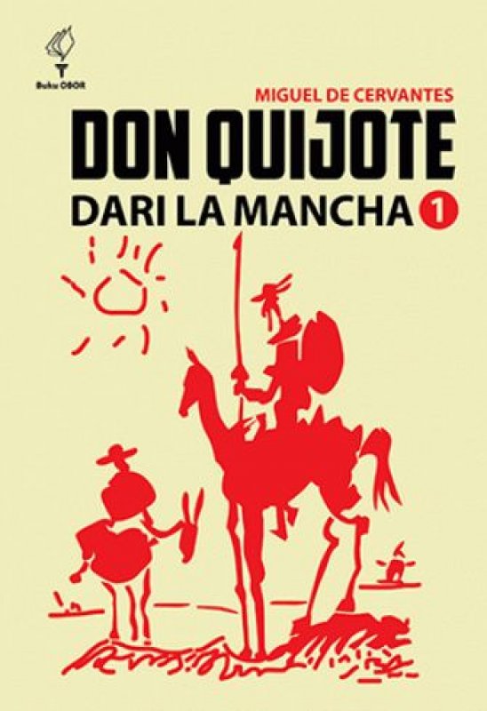 Cover Buku Don quijote dari la Mancha Jilid 1
