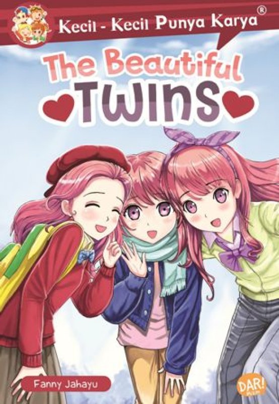 Cover Buku Novel KKPK: The Beautiful Twins