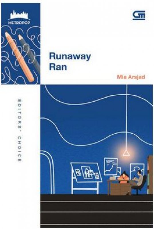 Cover Buku Metropop Klasik: Runaway Ran (Cover Baru)