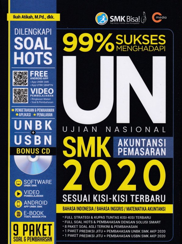 Cover Buku 99% SUKSES MENGHADAPI UN SMK AKP 2020