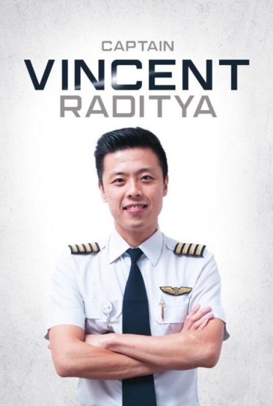 Cover Buku Captain Vincent Raditya