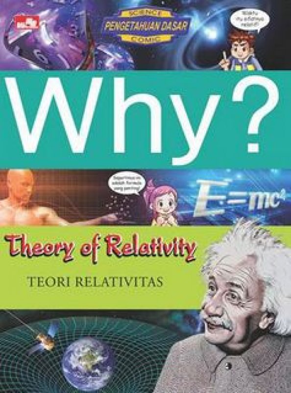 Cover Buku Why? Theory Of Relativity