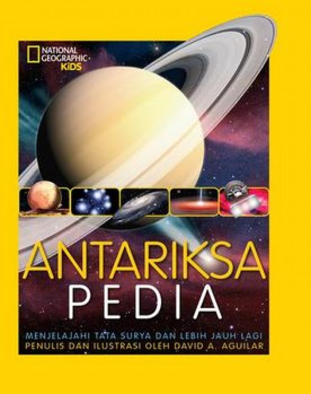 Cover Buku Antariksapedia (Hard Cover, New)