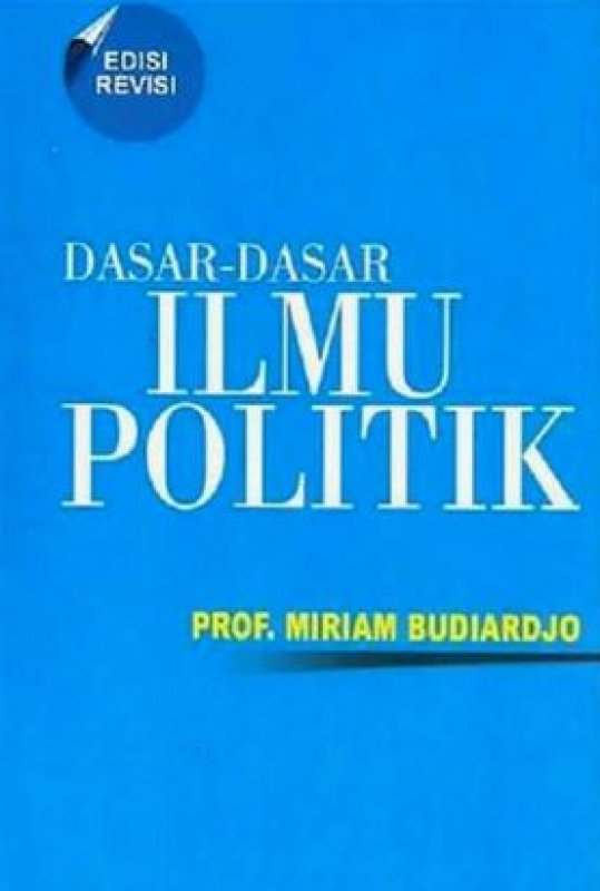 Cover Buku Dasar-Dasar Ilmu Politik Edisi Revisi