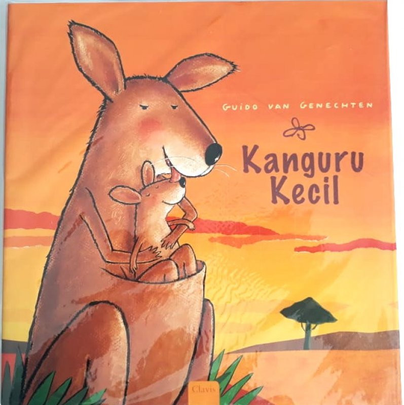 Cover Buku Kanguru Kecil - Full Color
