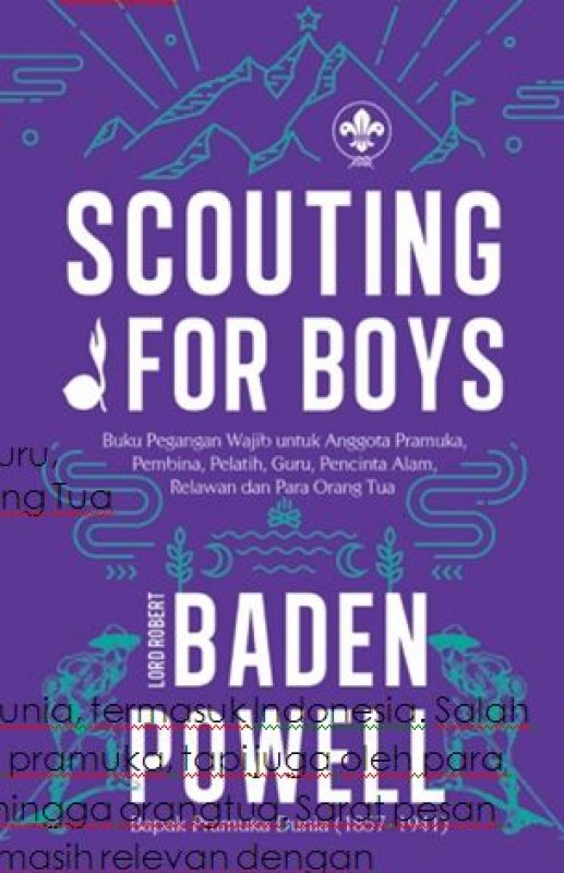 Cover Buku Scouting For Boys
