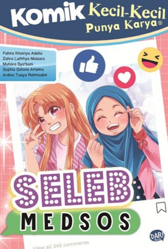 Cover Buku KOMIK KKPK SELEB MEDSOS