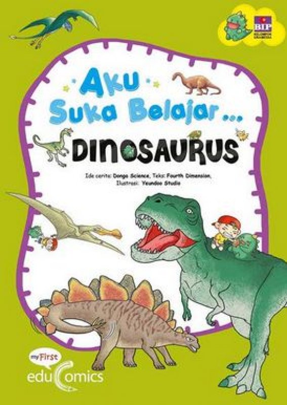 Cover Buku Seri Aku Suka Belajar: Dinosaurus (Hard Cover)