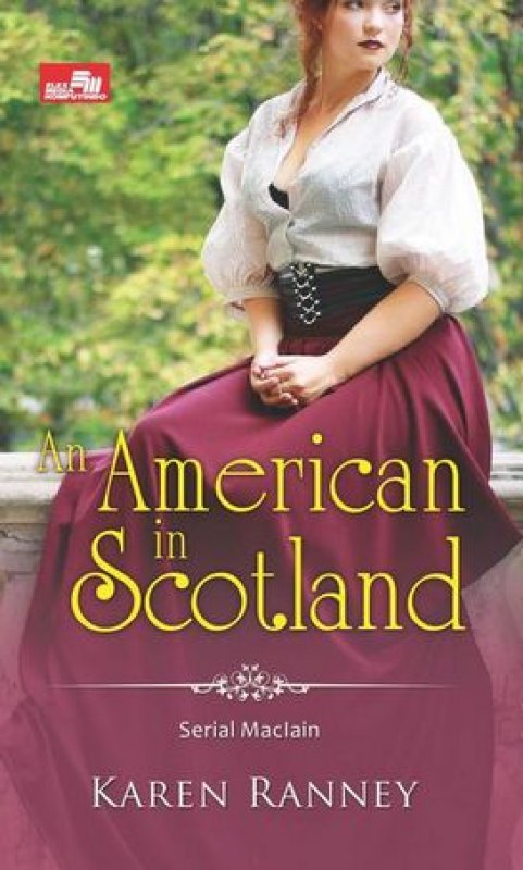 Cover Buku Hr: An American In Scotland