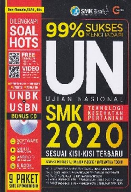 Cover Buku 99% SUKSES MENGHADAPI UN SMK TKP 2020
