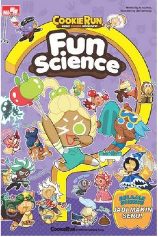 Cover Buku Cookie Run Sweet Escape Adventure! - Fun Science