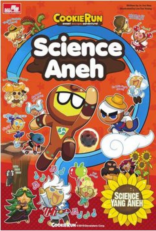 Cover Buku Cookie Run Sweet Escape Adventure! - Science Aneh