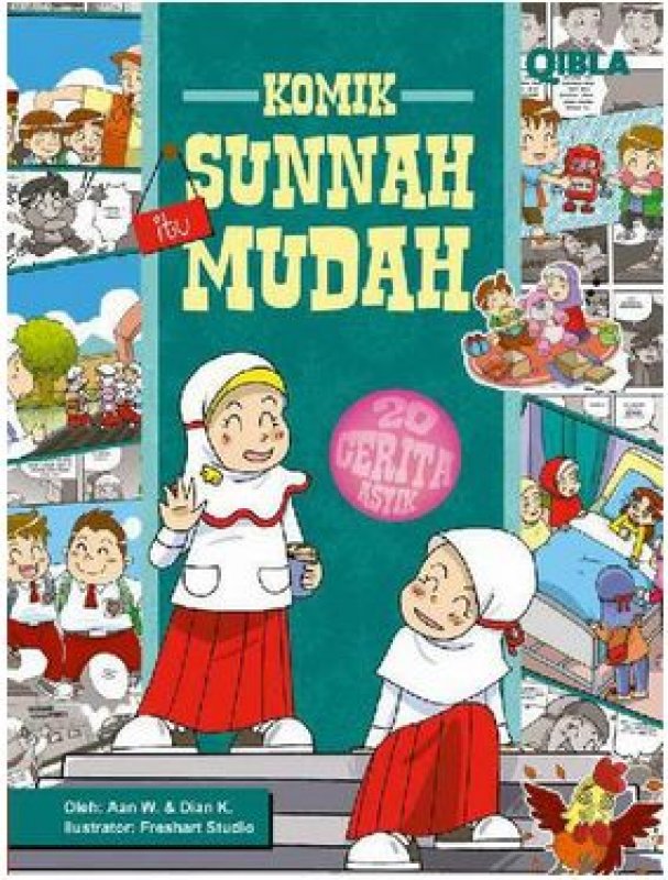 Cover Buku Komik Sunnah Itu Mudah