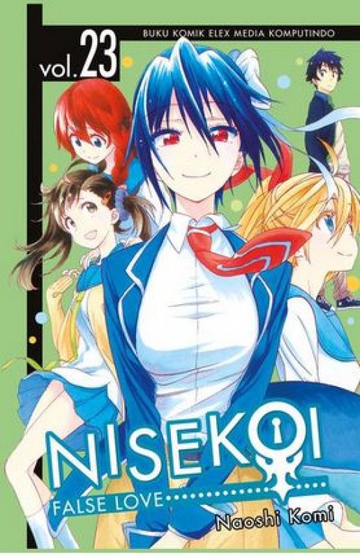 Cover Buku Nisekoi: False Love 23