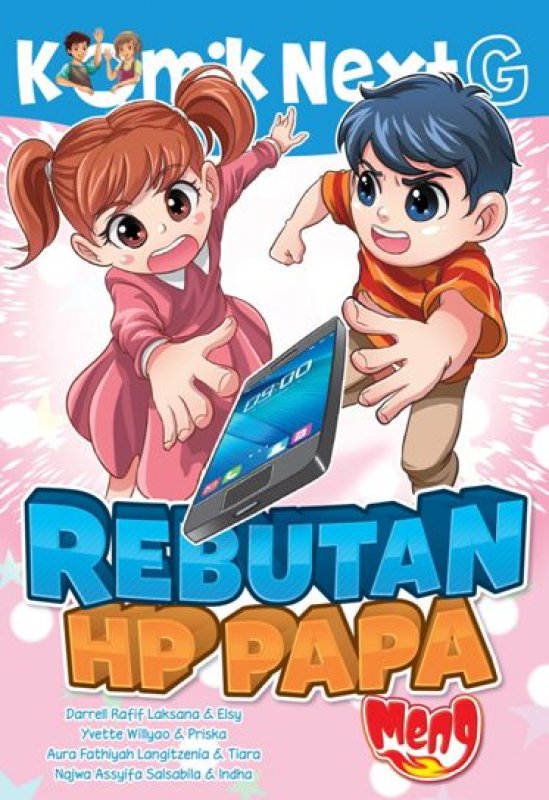 Cover Buku Komik Next G Rebutan Hp Papa Rpl