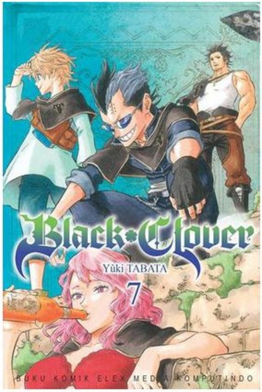 Cover Buku Black Clover 07