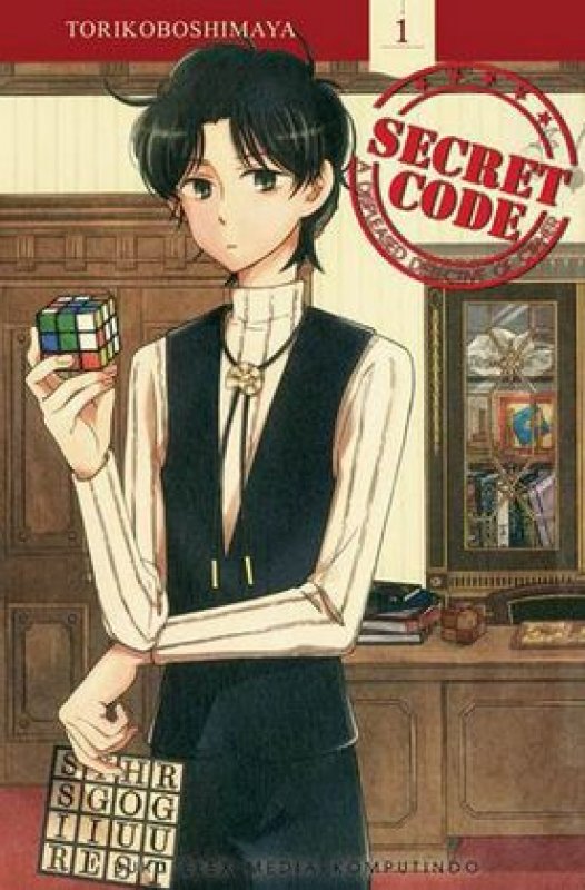 Cover Buku Secret Code A Displeased Detective Of Cipher 01