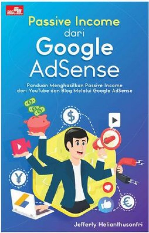 Cover Buku Passive Income dari Google AdSense