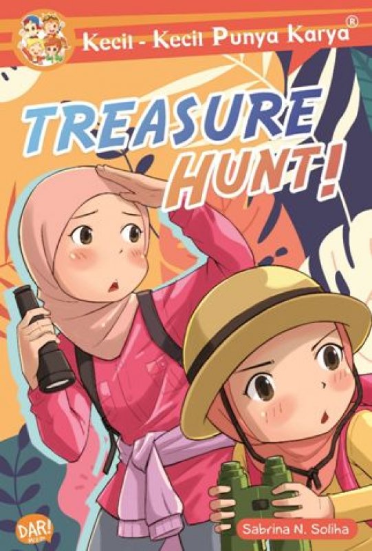 Cover Buku Novel KKPK: Treasure Hunt!