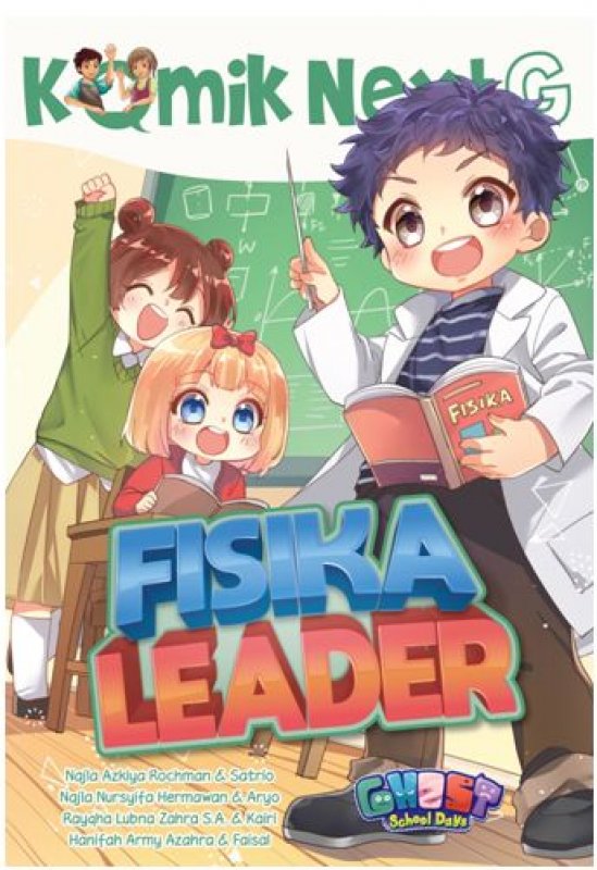 Cover Buku Komik Next G Fisika Leader