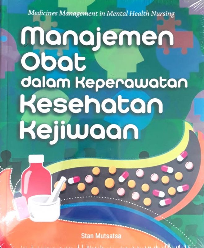 Cover Buku Manajemen Obat dalam Keperawatan Kesehatan Kejiwaan