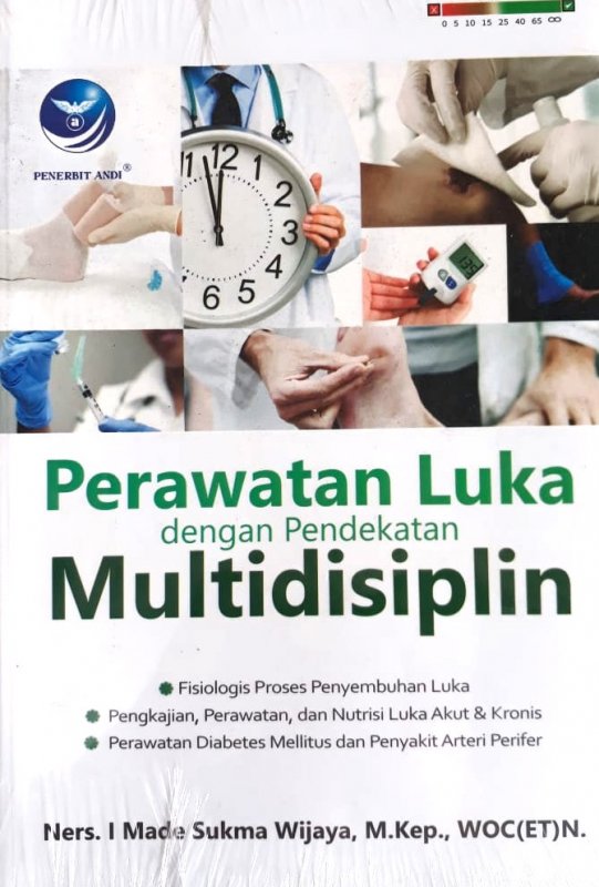 Cover Buku Perawatan Luka dengan Pendekatan Multidisiplin