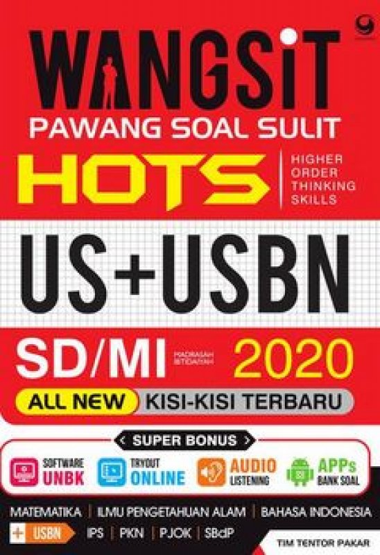 Cover Buku Wangsit (Pawang Soal Sulit) USBN SD / MI 2020