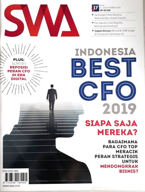 Cover Buku Majalah SWA Sembada No. 17 | 22 Agustus - 04 September 2019