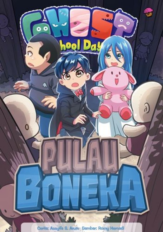 Cover Buku Ghost School Days: Pulau Boneka (Rep)