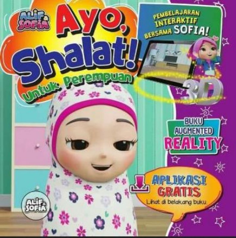 Cover Buku Ayo Shalat! Untuk Perempuan (Hard Cover)