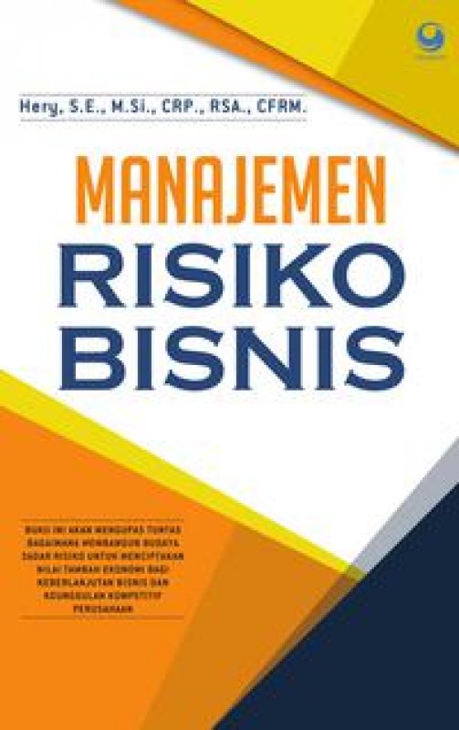 Cover Belakang Buku Manajemen Risiko Bisnis