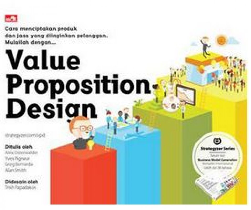 Cover Buku Value Proposition Design: cara awal menciptakan produk yang diinginkan pelanggan