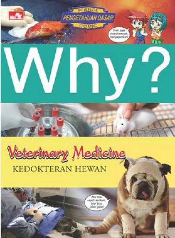 Cover Buku Why? Veterinary Medicine