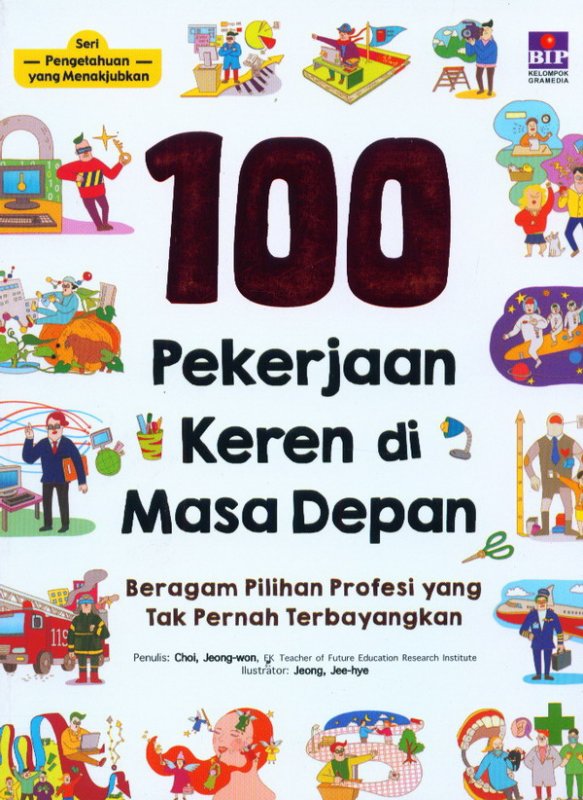 Cover Buku SPYM: 100 Pekerjaan Keren Di Masa Depan